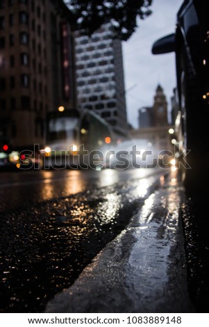 Street and rain photography