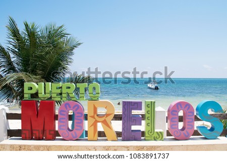 Puerto Morelos Spot in Riviera Maya, Yucatan, Mexico