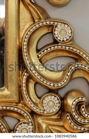 decorative mirror background 