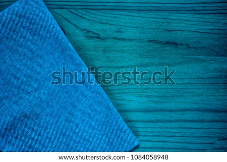 Ultra blue Linen fabric surface for mock-up or designer use, book cover sample swatch.
