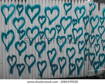 Hearts On A Picket Fence