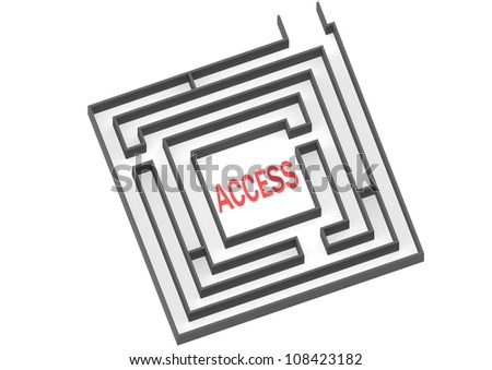 Access to maze