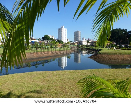 Senator Jefferson Peres Park, Manaus, Amazonas, Brazil Royalty-Free Stock Photo #108436784