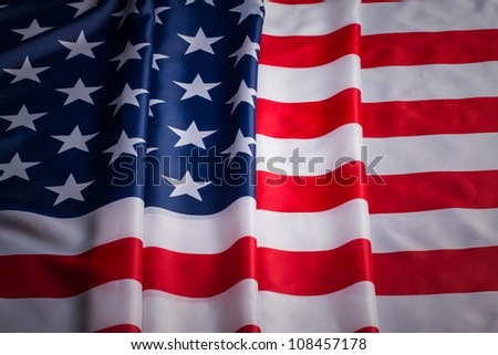 US flag, American flag