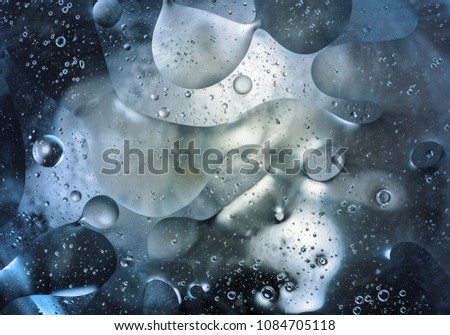 abstract background of spots circles on the water