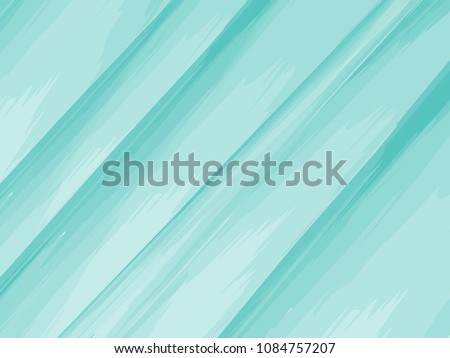 Blue watercolor abstract background. Sea waves. Vector illustration.