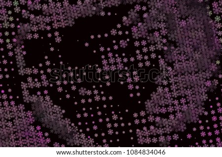 Abstract winter background with snowflakes. Design element for brochure, advertisements, flyer, greetings cards, web and other graphic designer works. Vector clip art.