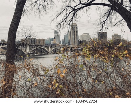 Minneapolis across the river views