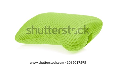 neck pillow isolated on white background
