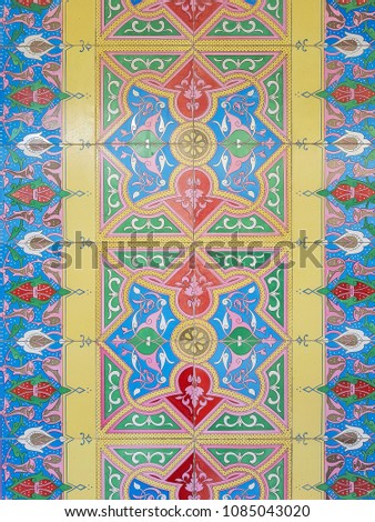 Pattern of Portugal ceramic tile