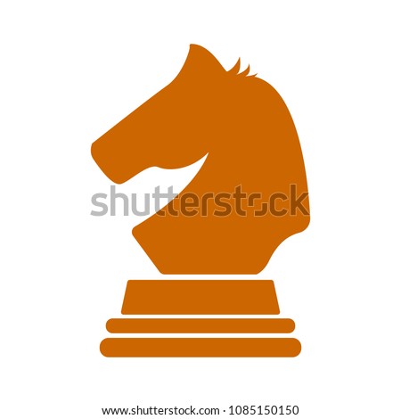 Horse Chess Vector Icon