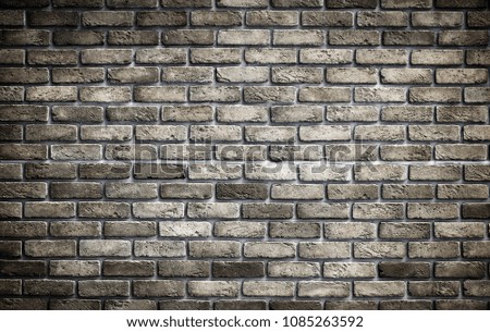 large brick wall