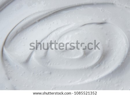 Mask clay. Texture. Selective focus. Royalty-Free Stock Photo #1085521352