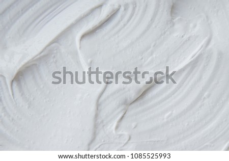 Mask clay. Texture. Selective focus. Royalty-Free Stock Photo #1085525993