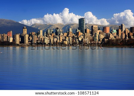Beautiful city of Vancouver, Canada.