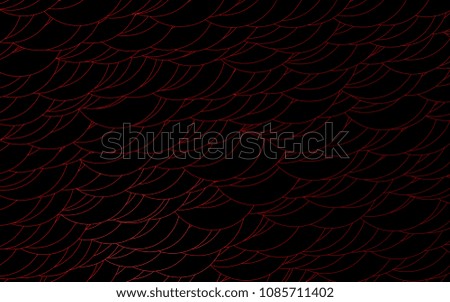 Light Red vector  texture with disks. Modern abstract illustration with colorful water drops. Completely new template for your brand book.