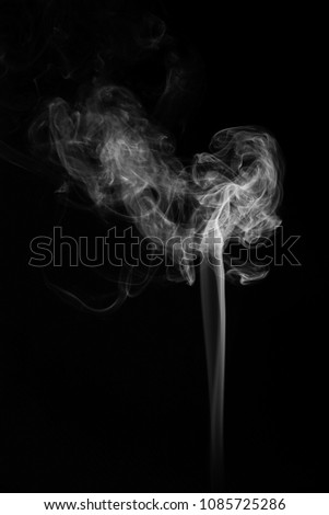 White Smoke Background