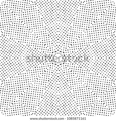 Abstract halftone psychedelic kaleidoscopic seamless pattern.vector