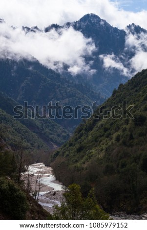 Greece mountains in springtime, Epirus,  Tzoumerka,Karpenissi