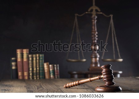 Law and justice concept.