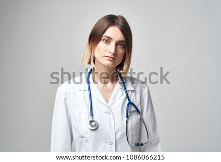   doctor with stethoscope                             