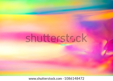 Abstract smooth digital art of a blurred soft glowing festive feminine happy background with retro spectrum neon gradient candy colors Royalty-Free Stock Photo #1086148472