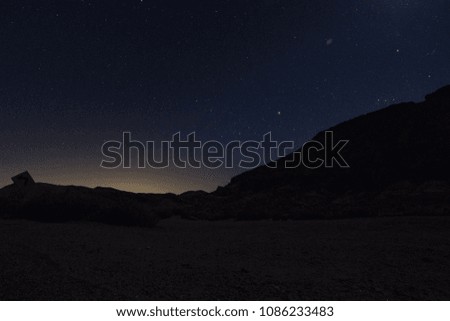 California Desert Night Sky