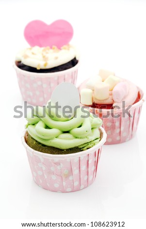 Colorful Cup Cake