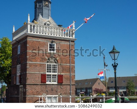 The City of alkmaar in the netherlands