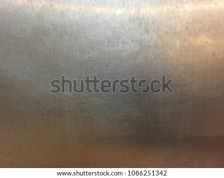 Surface of stainless steel plate or background