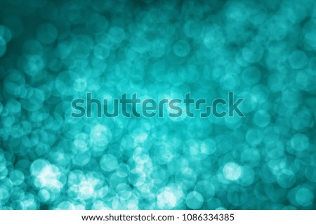 abstract blue bokeh glitter sparkle  background.