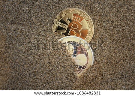 Bitcoin Coin and Ripple Coin Cryptocurrency