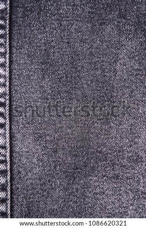 Close up jeans texture background 
