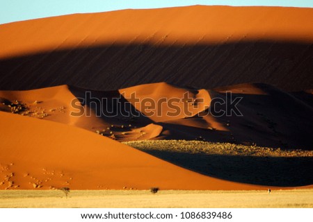Namib-Naukluft National Park, Namibia, Africa. Sossusvlei desert