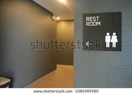 The way to toilets