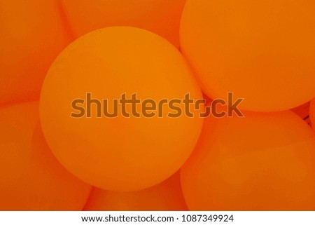 Fantasy Orange Balloon 