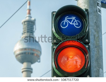  Popular traffic light signal in Berlin