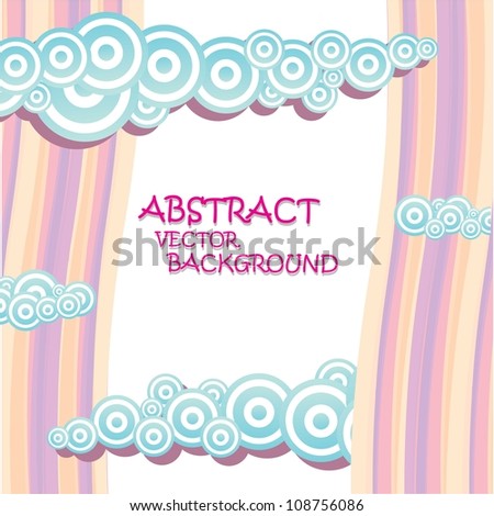Abstract floral Background.