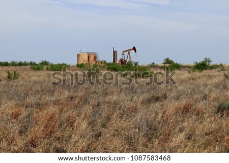 West Texas oil production