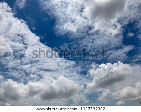 sky , blue sky nature