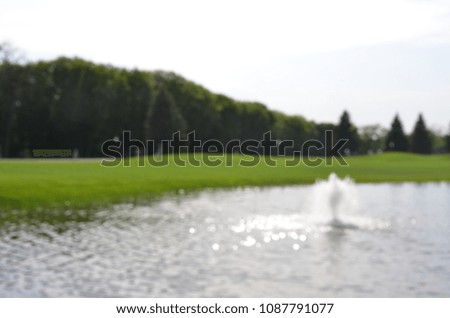 abstract blur park background