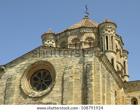the romanesque church of Toro in Zamora (Spain)