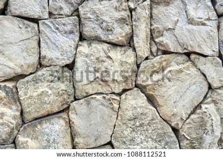                Gray stone structured wall               