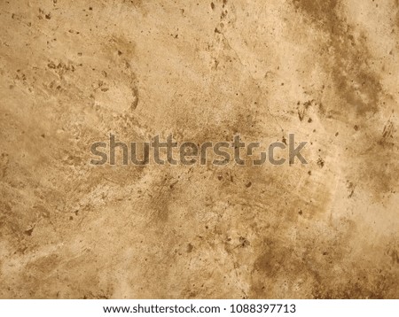 The Grunge of the Concrete surface. The Depiction of the Nebula (the birthplace of Stars). Abstract background of Brown, Black and White color. 