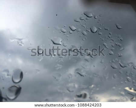 A rainy day in Izmir Turkey