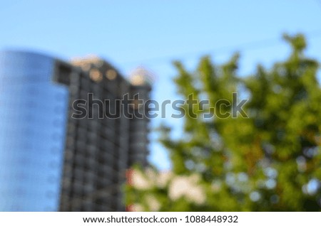  blurred city background