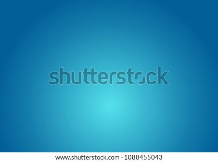 Blue Gradient abstract background. Blue template background. Blue empty room studio gradient used for background