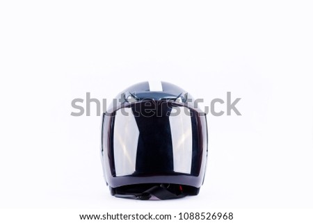 motorcycle helmet on white background helmet safety object isolated
