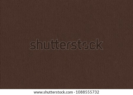Photograph of artist's coarse grain striped dark brown pastel paper texture sample