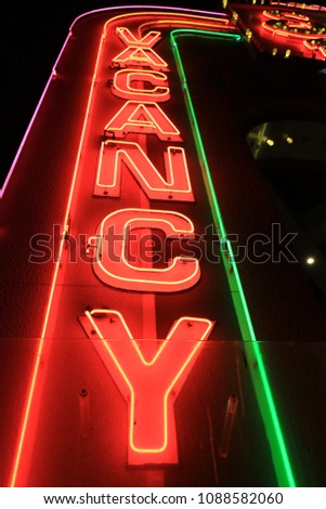 typical neon sign seen in Reno, Nevada